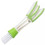 Special brush, 2 in 1, cleaning blinds, louver and car ventilation